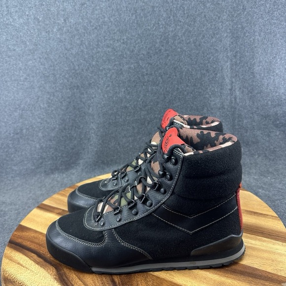 Pony X Rothco Black/Camo Trackitback Hi Boot Size 9.5 RARE SHOE‎ main image 11